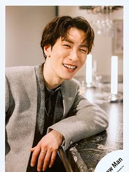  Man - Man 渡辺翔太 公式写真② Amazon.co.jp: Snow Man 公式 生 写真（渡辺翔太）SM01605